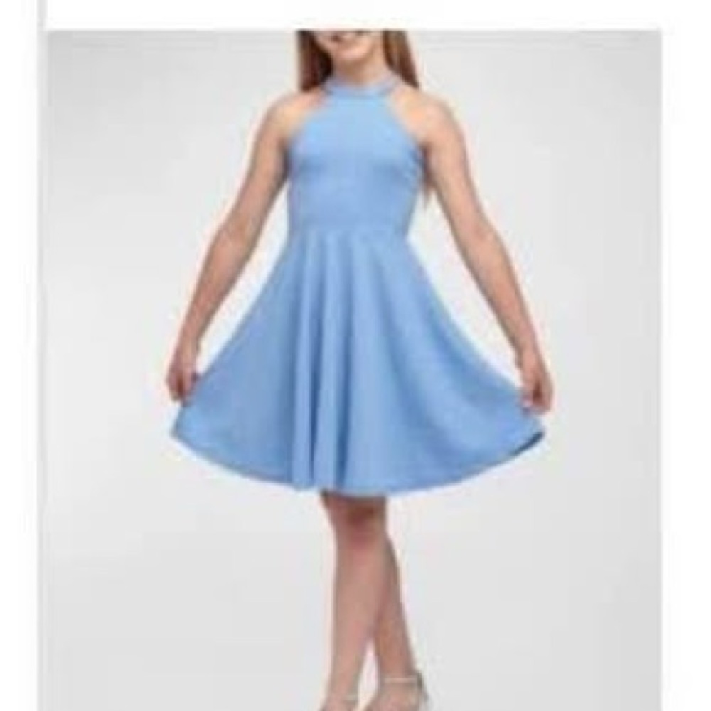 Light Blue Sleeveless Dress